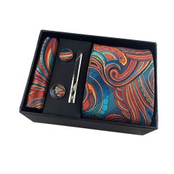 Set Combo cà vạt 4 món cho nam WD-CB06 làm quà tặng bạn trai, sếp nam, bố, anh - em trai...