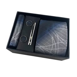 Set Combo cà vạt 4 món cho nam WD-CB10 làm quà tặng bạn trai, sếp nam, bố, anh - em trai...