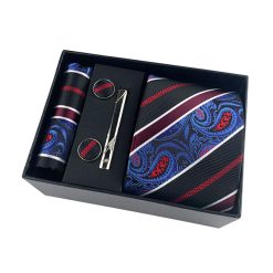 Set Combo cà vạt 4 món cho nam WD-CB16 làm quà tặng bạn trai, sếp nam, bố, anh - em trai...