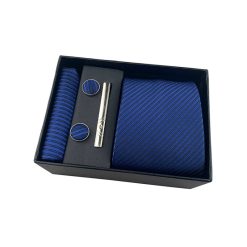 Set Combo cà vạt nam 4 món cao cấp WD-CVN08 làm quà tặng bạn trai, sếp nam, bố, anh - em trai...