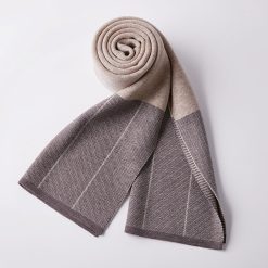 Khăn choàng nam len Cashmere - Quà sinh nhật cho ba sang trọng, ấm áp