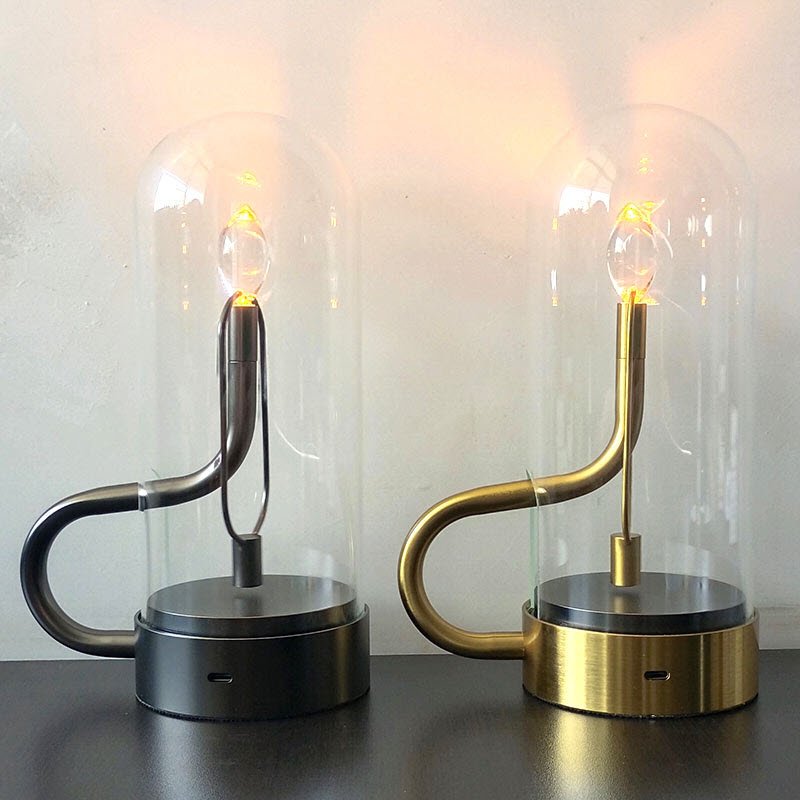 Đèn Ambient Retro LED Phong Cách Cổ Điển Cao Cấp (màu đen) làm quà tặng tân gia, về nhà mới... - Ảnh 2