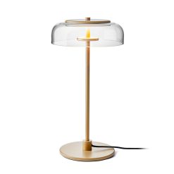 Đèn để bàn lồng chụp thủy tinh cao cấp WLDB 005 làm quà tặng tân gia, về nhà mới...