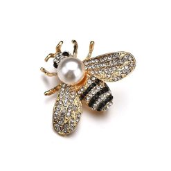 Ghim cài áo cao cấp hình chú ong đính đá sang trọng làm quà tặng bạn gái, sếp nữ, mẹ, cô, dì, chị - em gái...