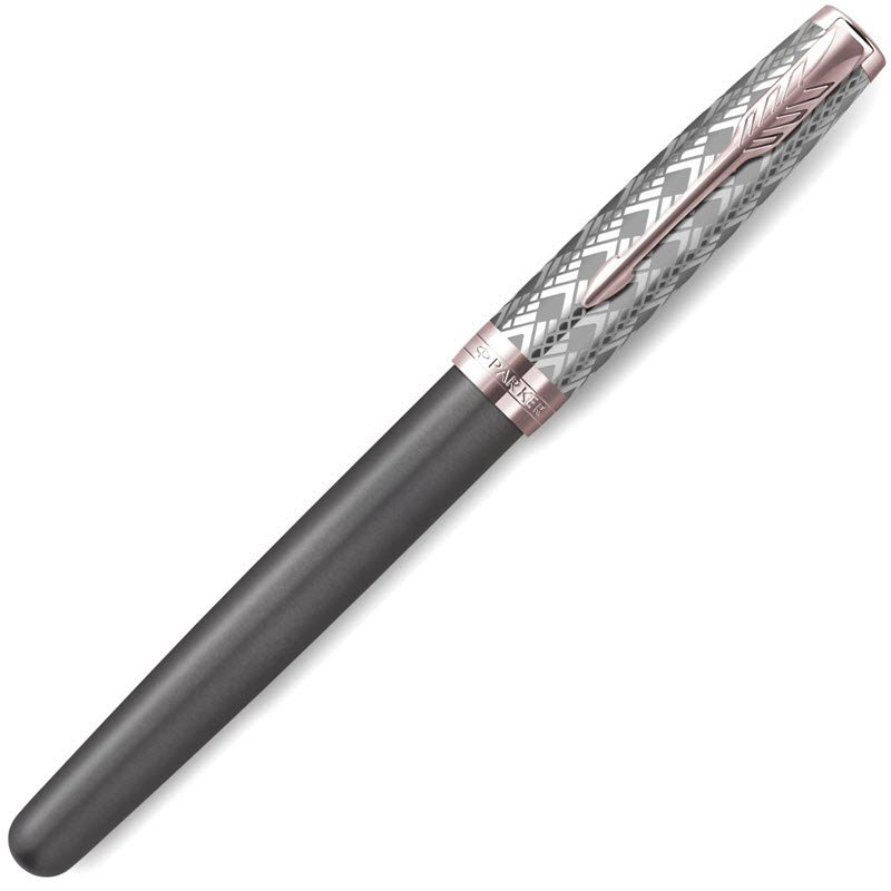Bút máy ký tên SON Metal Grey PGT18k GB-2119788 mạ vàng cao cấp làm quà tặng - Ảnh 3