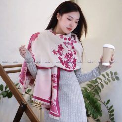 Khăn choàng cashmere ấm áp