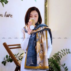 Khăn quàng cổ cao cấp len Cashmere cho nữ KQ-WD31
