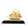 Mô Hình Thuyền Buồm Mạ Vàng 24K TB01