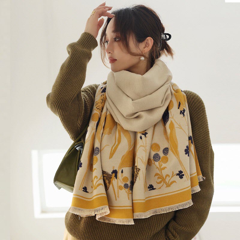 Khăn Cashmere Cao Cấp KQ-WD03