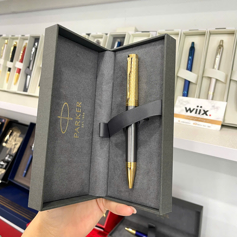 Bút bi ký tên cao cấp Parker Ingenuity Prestij Arrow làm quà tặng