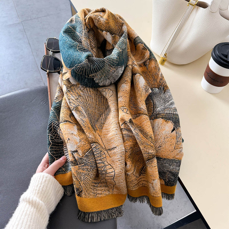 Khăn quàng cổ cao cấp len Cashmere cho nữ KQ-WD31